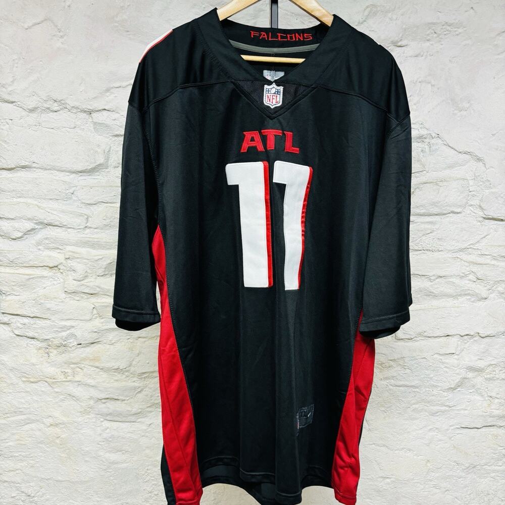 NFL Nike On Field Atlanta Falcons Julio Jones #11 Black Football Jersey Size 3XL - Picture 5 of 11